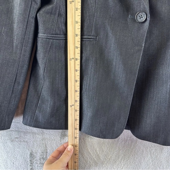 Calvin Klein Blazer Women's 4 Dark Blue Black - Picture 7 of 11